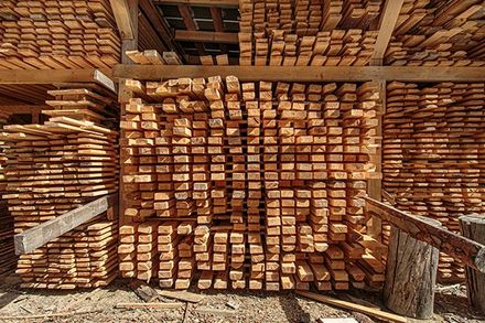 Stack Wooden Planks — Taylorsville, NC — Sipe Lumber Company Inc.