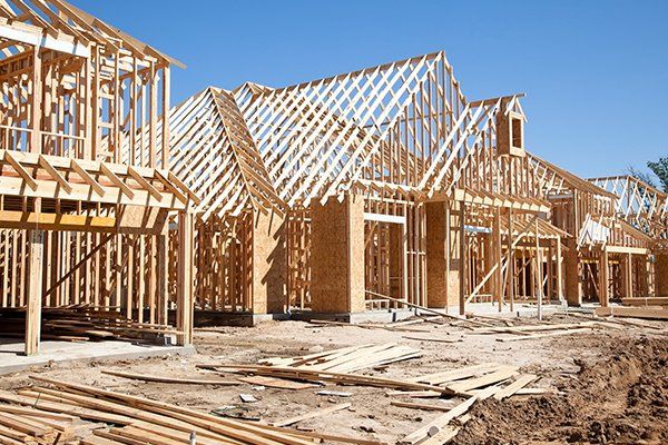 New Homes Construction Site — Taylorsville, NC — Sipe Lumber Company Inc.