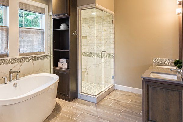 Bathroom in Luxury Home — Taylorsville, NC — Sipe Lumber Company Inc.