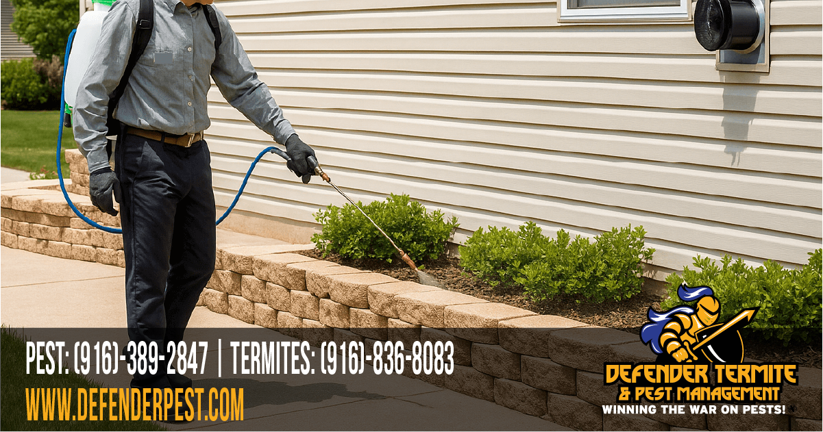 Sacramento Pest Control, Exterminator, Termite Inspections