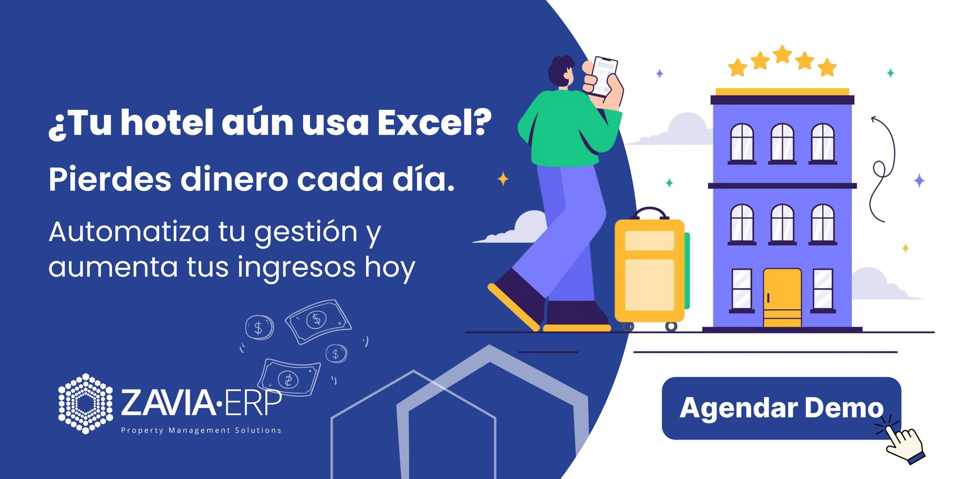 Automatiza tu gestión y aumenta tus ingresos con Zavia