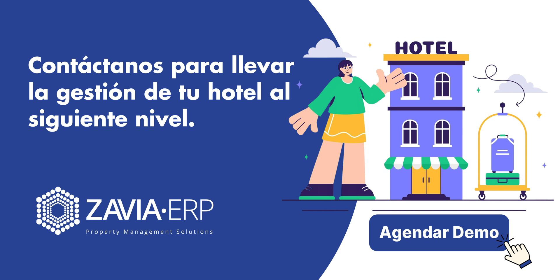 Gestiona tu hotel con Zavia PMS
