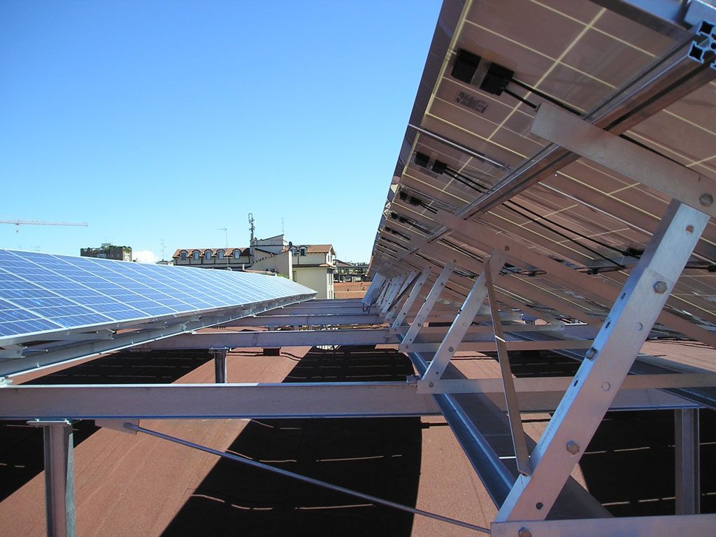 strutture pannelli fotovoltaici
