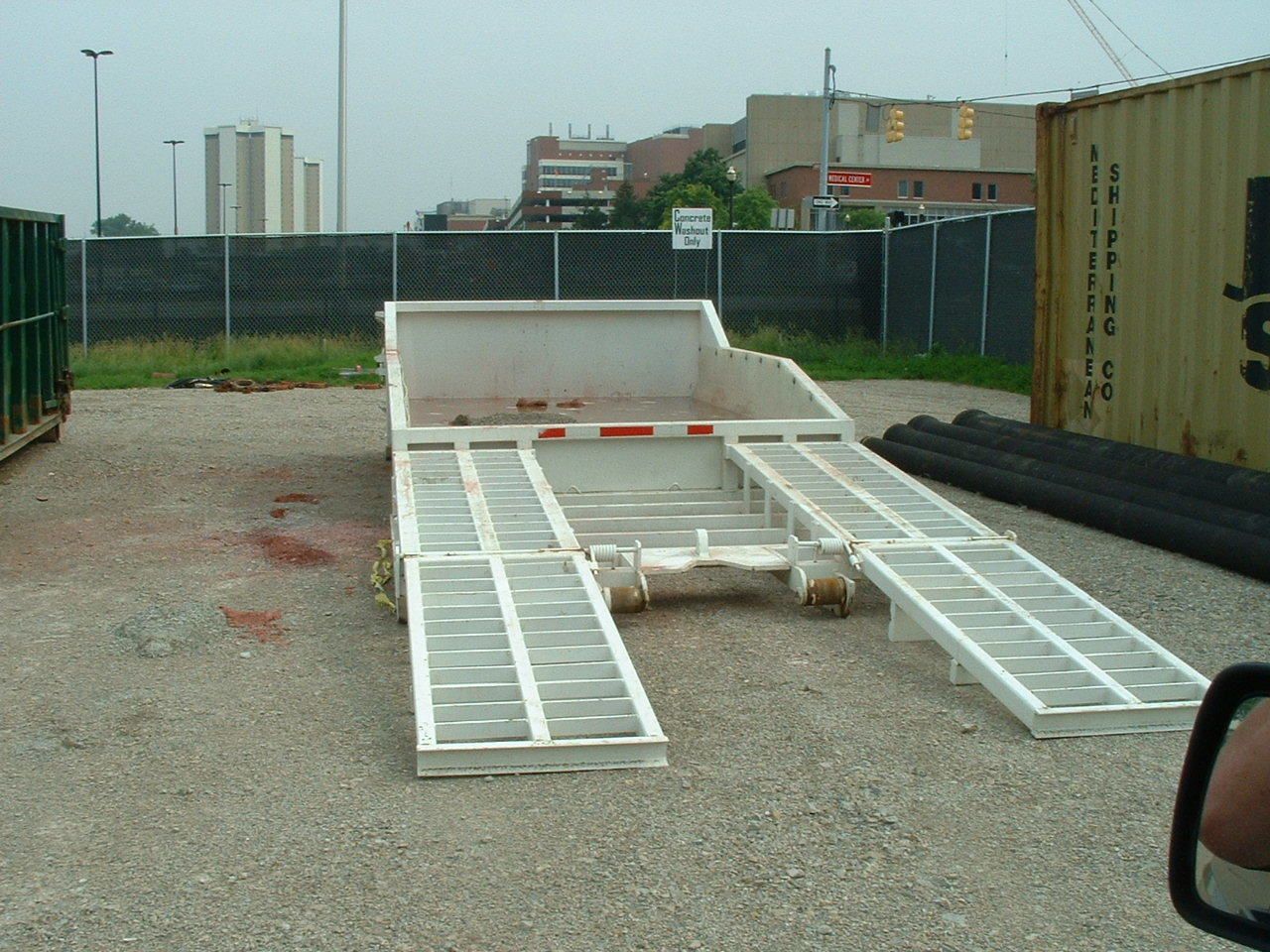 Concrete Washout Disposal Containers In Columbus. OH