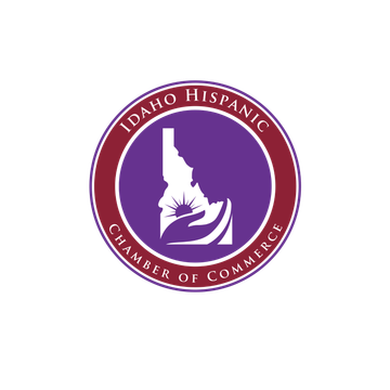 The logo for the idaho hispanic chamber of commerce