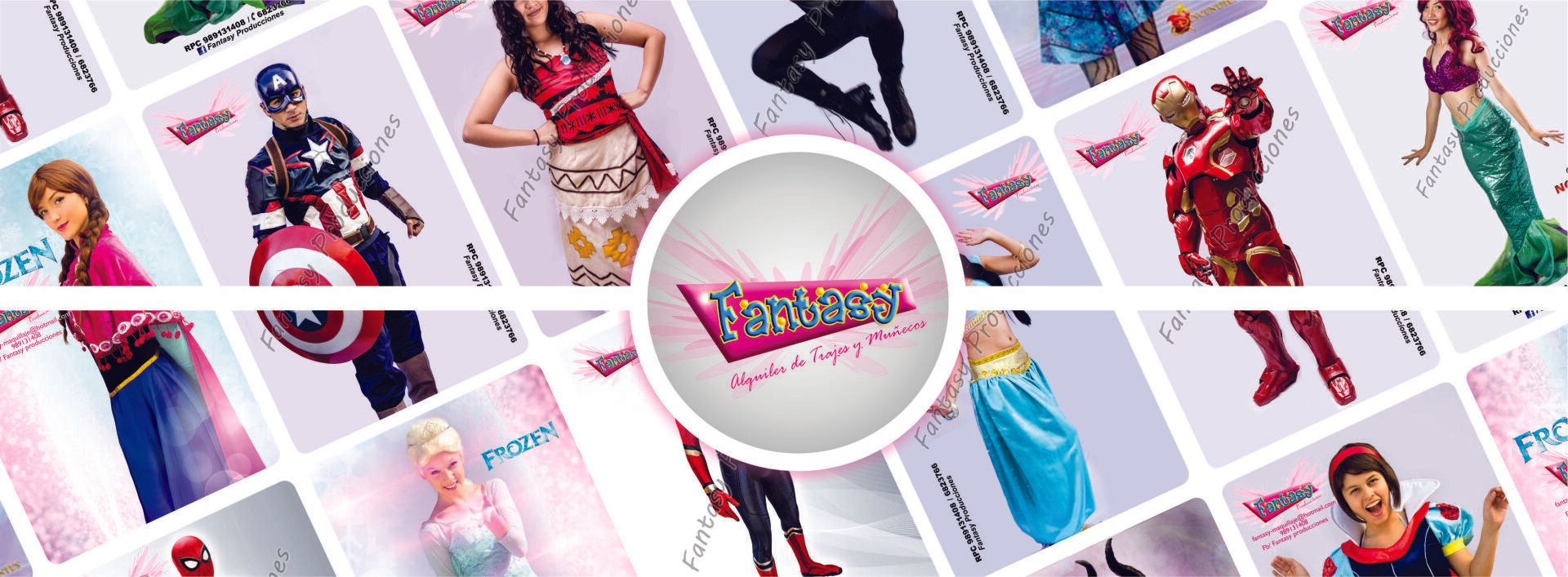 Fantasy Producciones, alquiler de disfraces