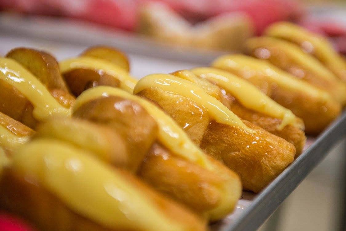 Bignè alla crema al caffè