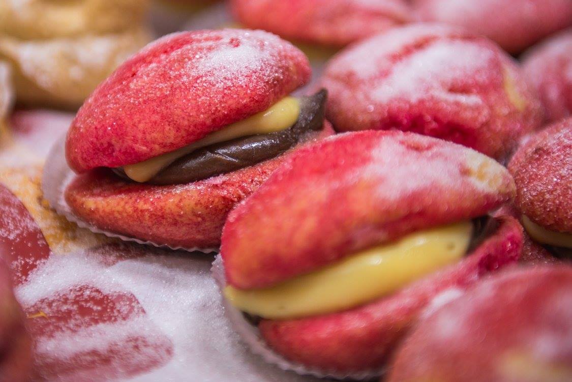 Bocche di dama alla crema