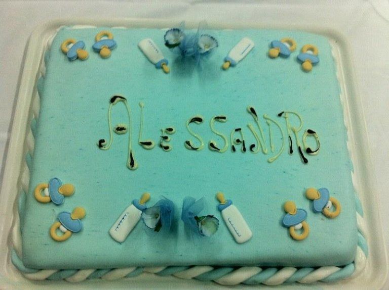 Torta per battesimo