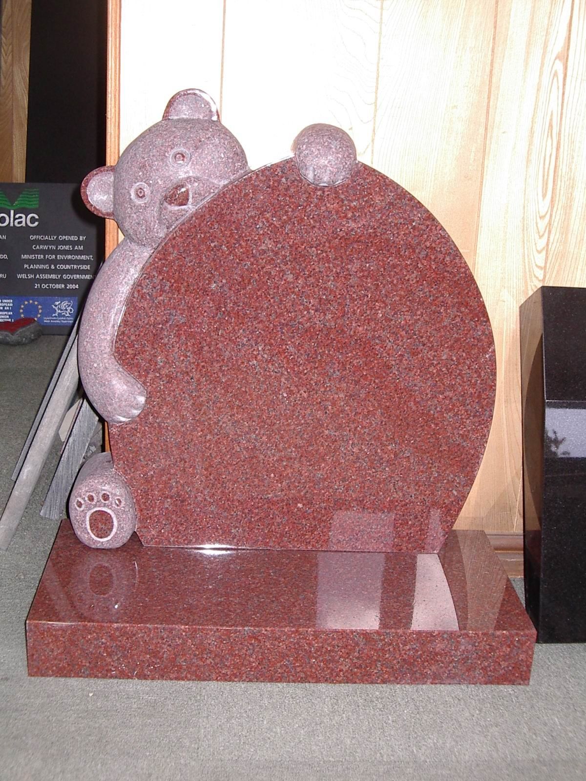 Balmoral Red Carved Teddy