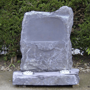 Slate Headstone & Base