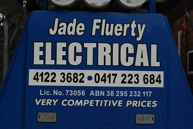 Jade Fluerty Electrical — Electrician in Tinana, QLD