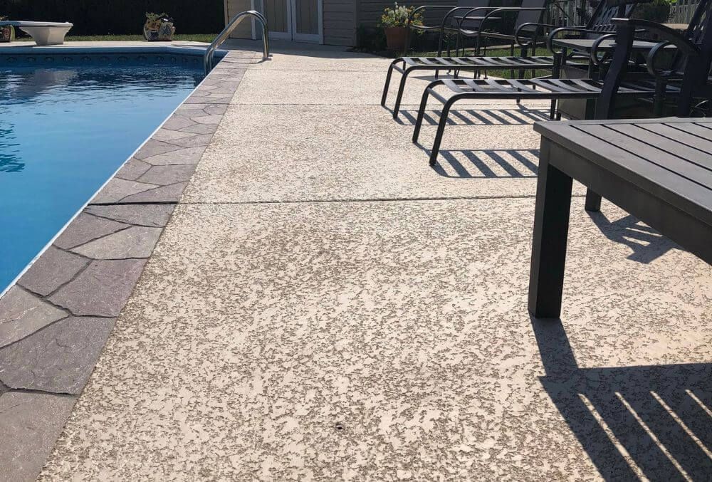 Knockdown Pool Deck Resurfacing