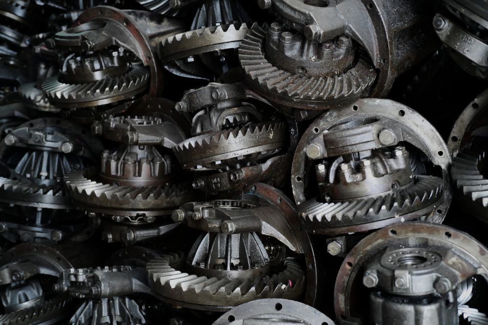 Genuine Pile of Truck Parts