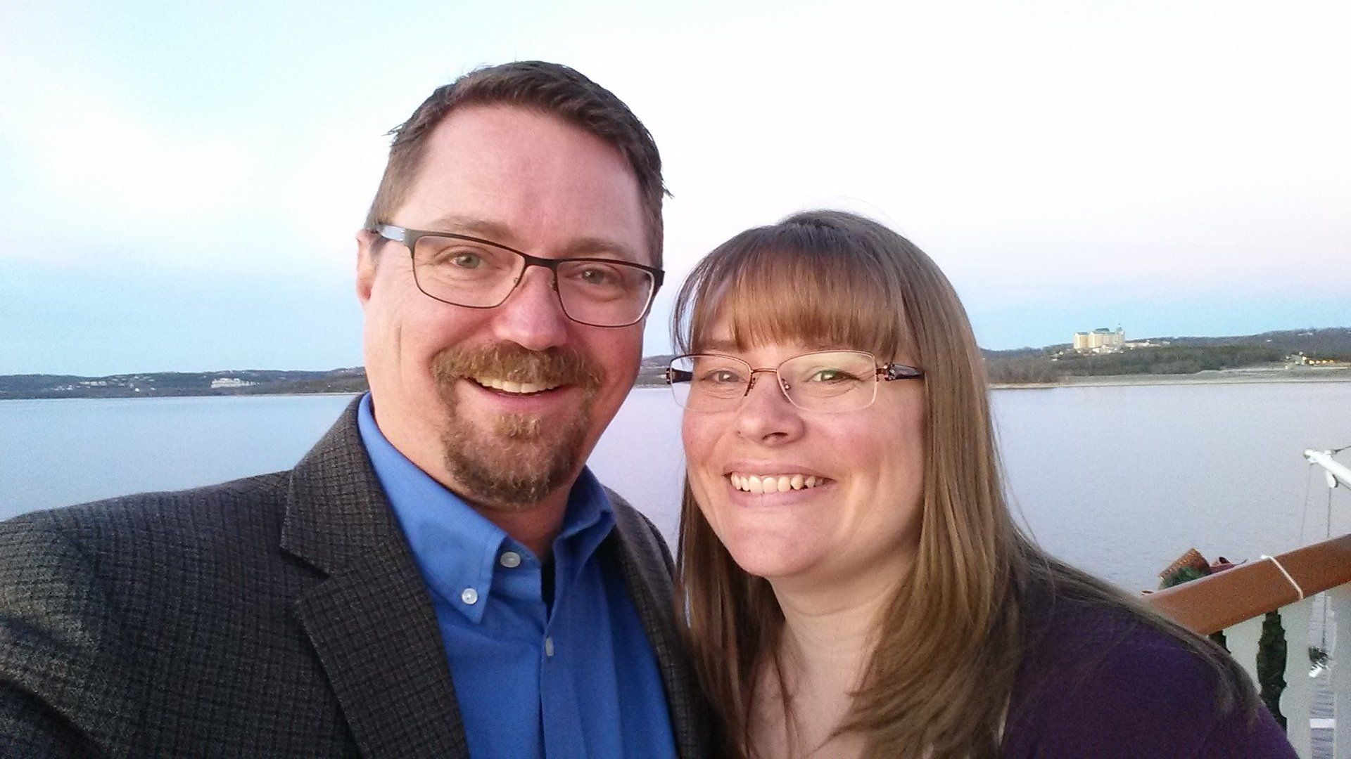 Theresa Miles with Matt