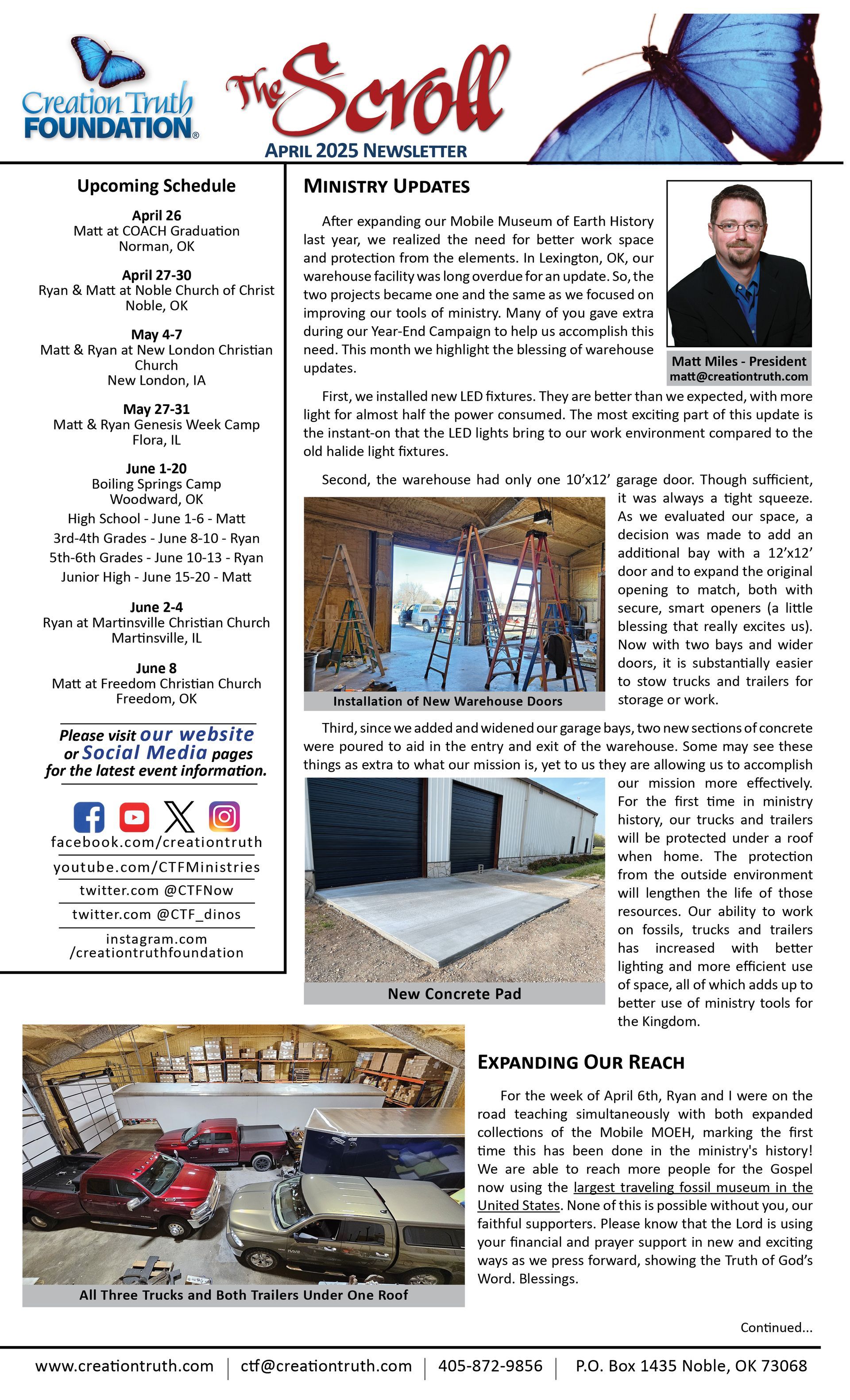 Oct/Nov Newsletter Front