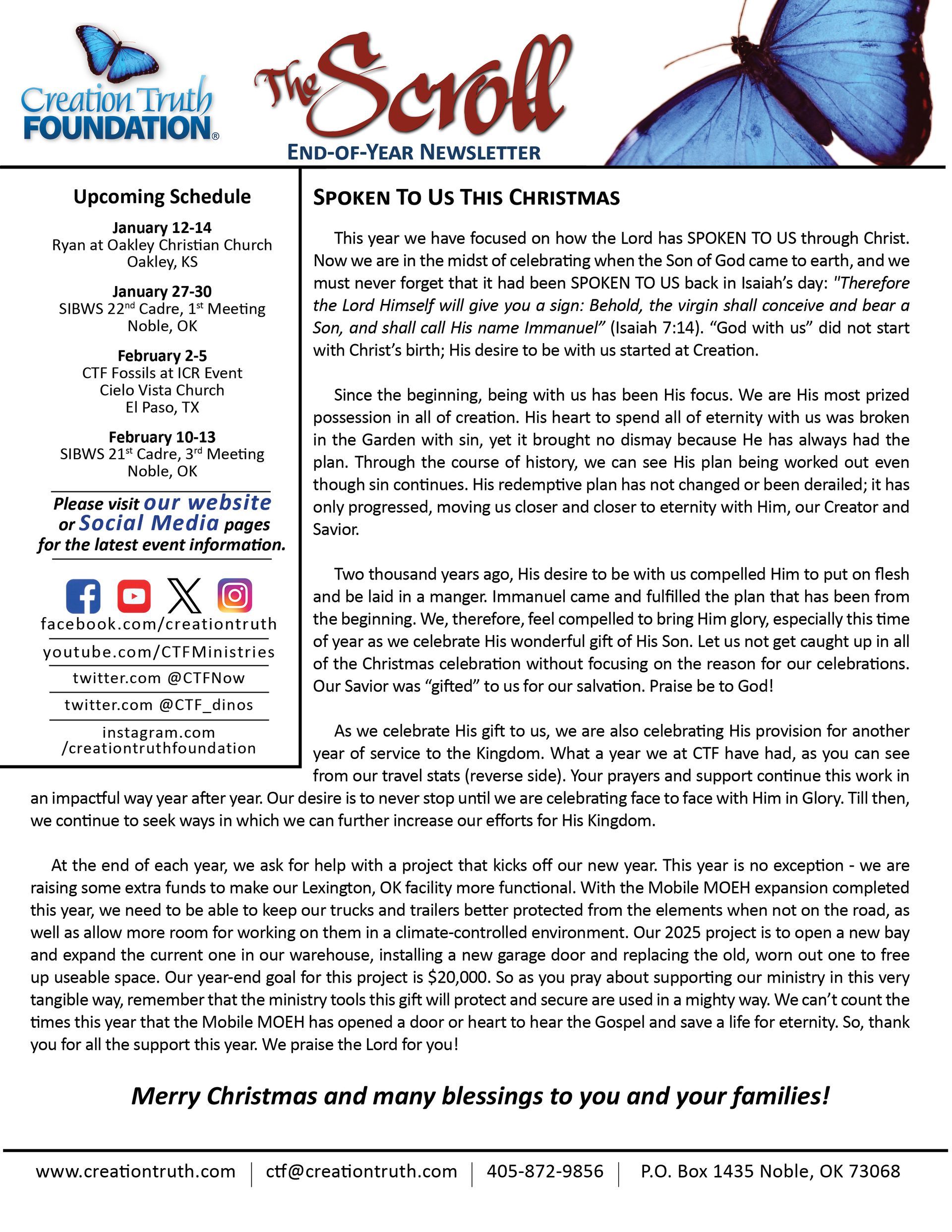 Oct/Nov Newsletter Front