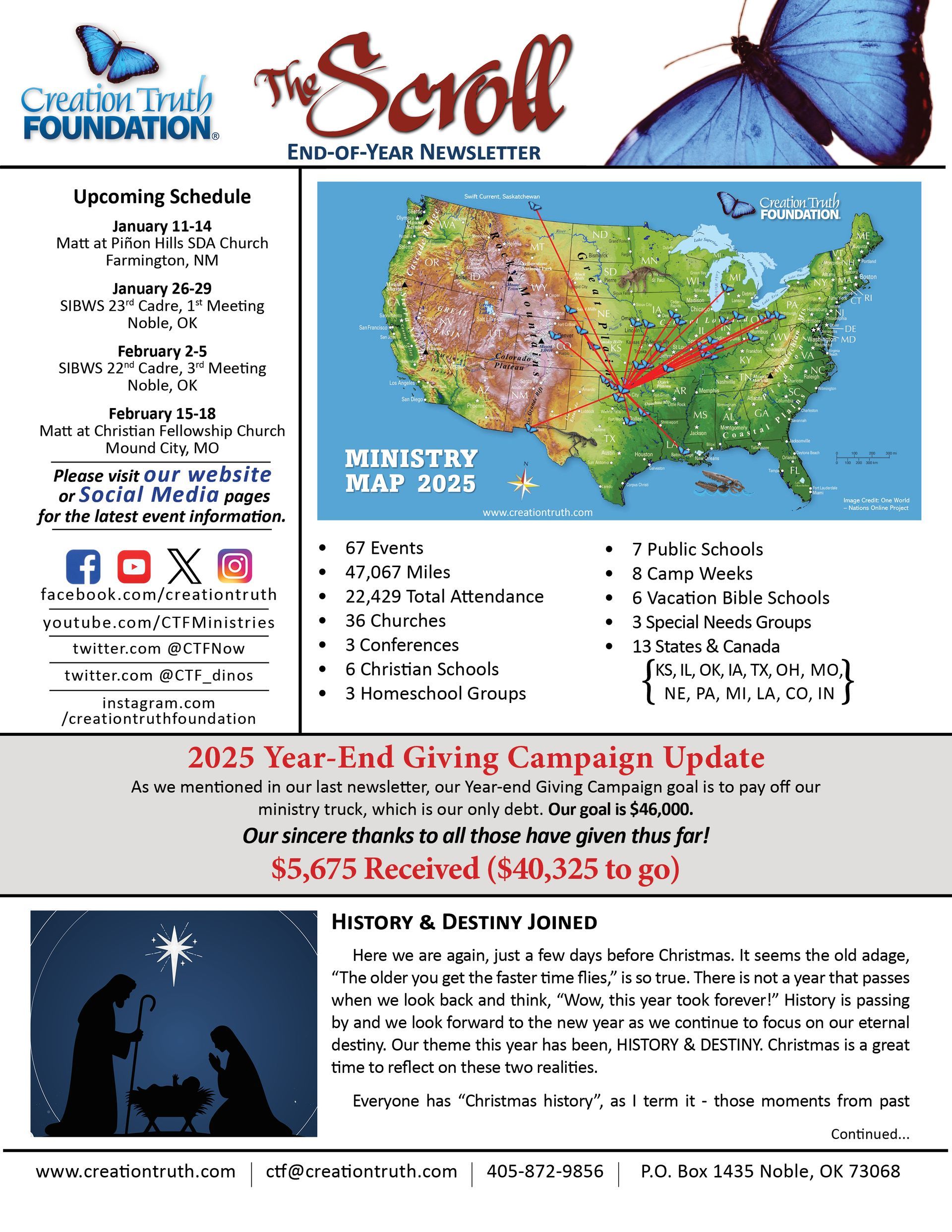 Sept/Oct Newsletter Front