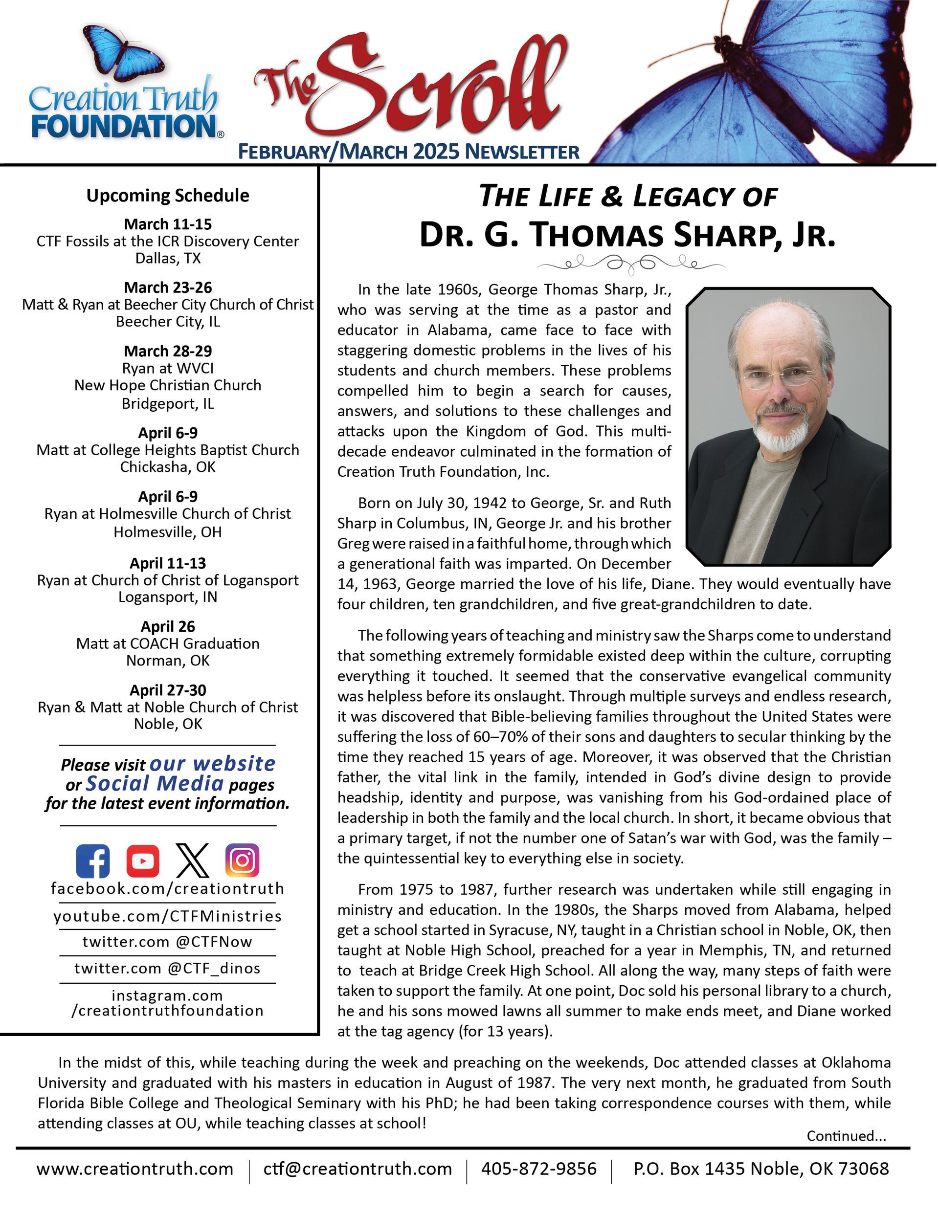 Oct/Nov Newsletter Front