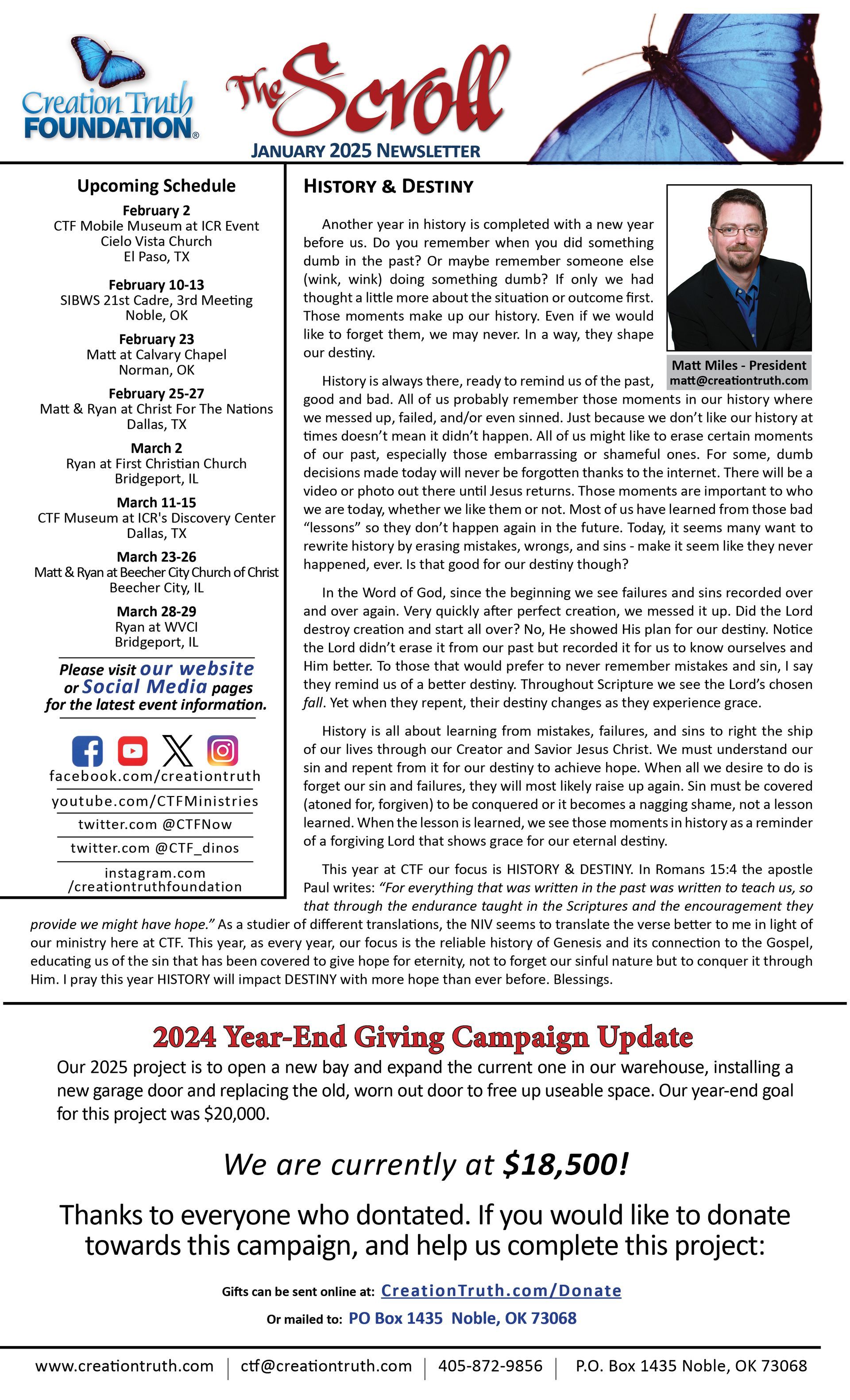 Oct/Nov Newsletter Front