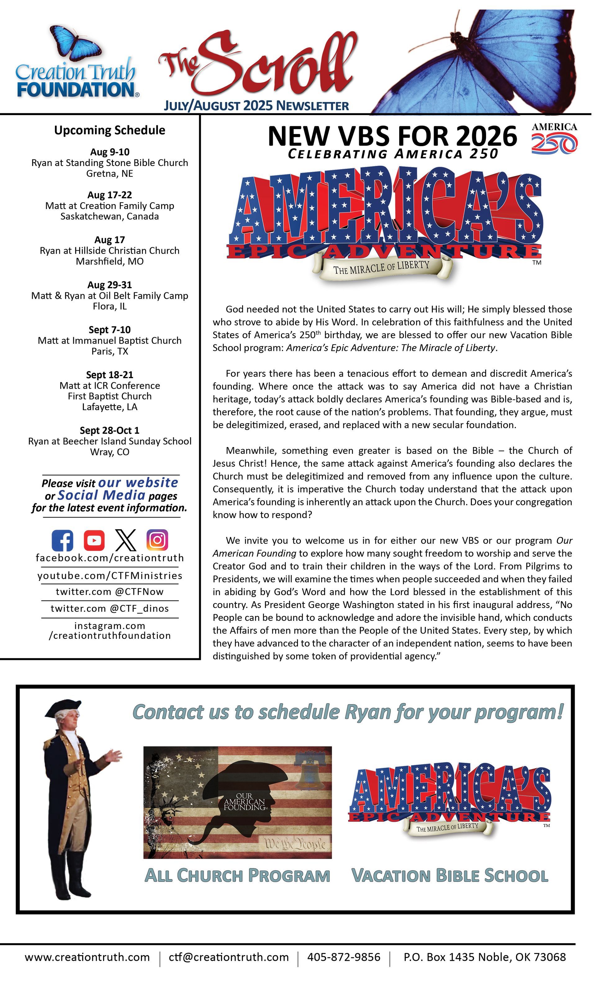 Oct/Nov Newsletter Front