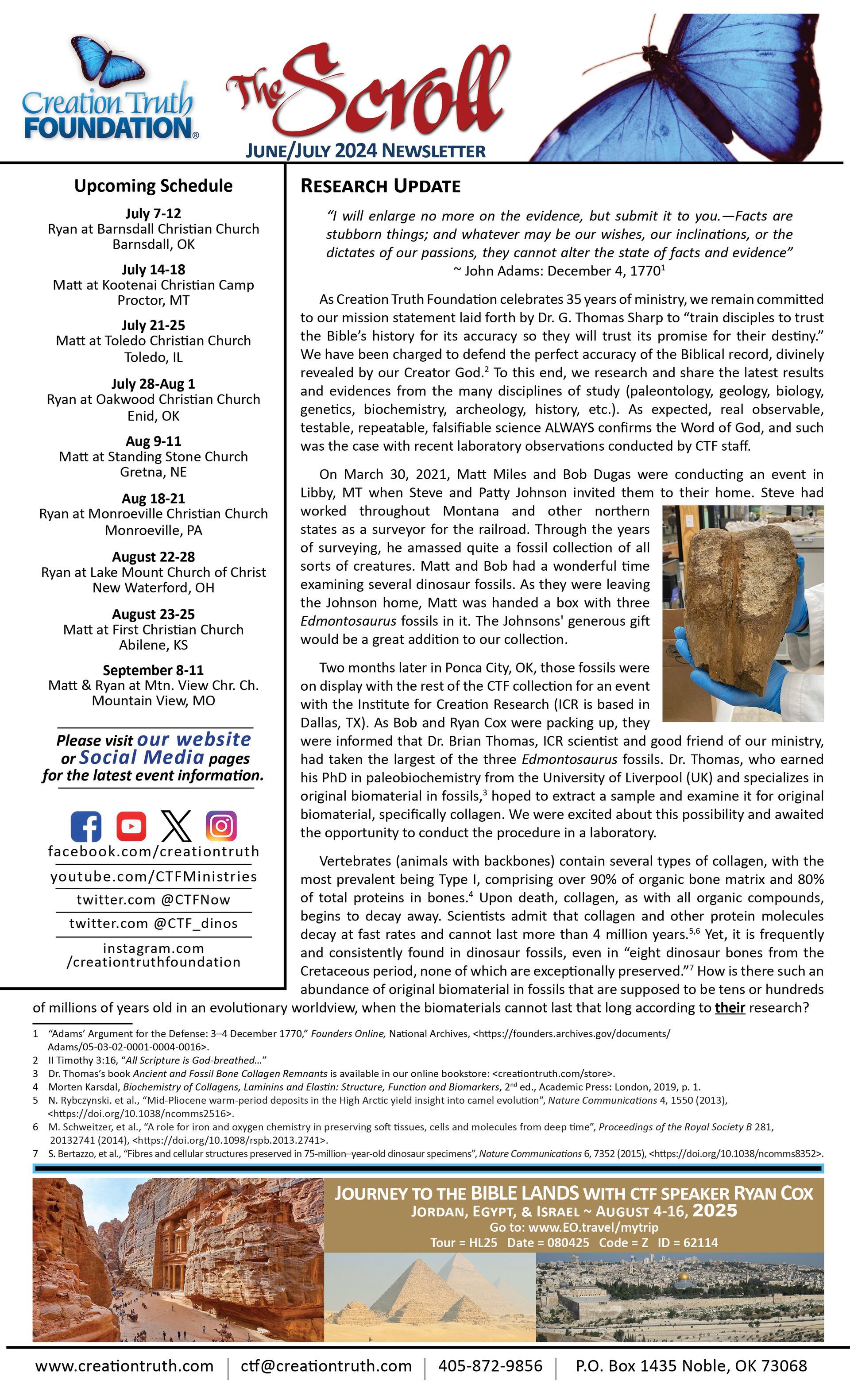 June Newsletter Front