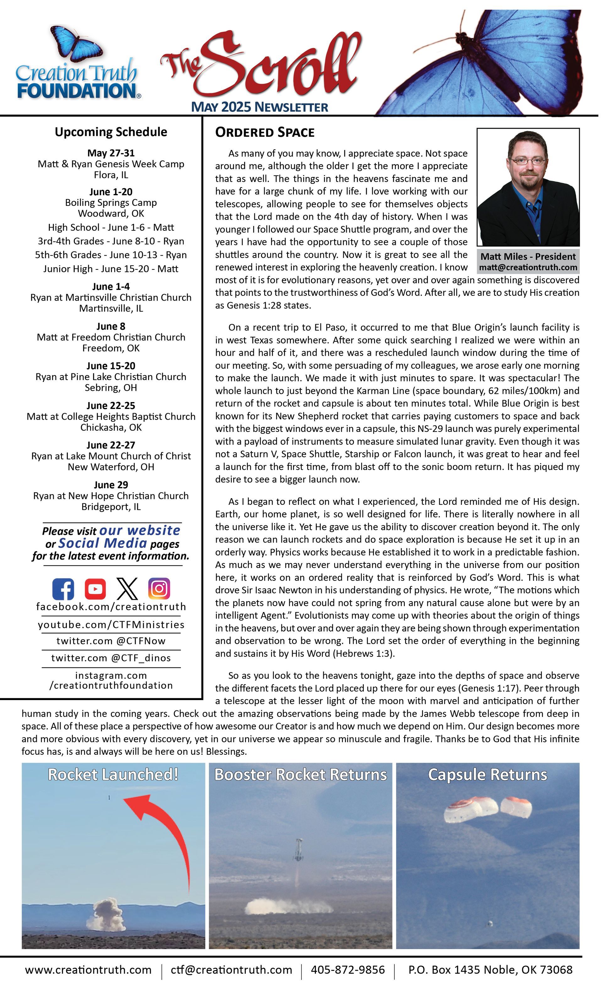 Oct/Nov Newsletter Front