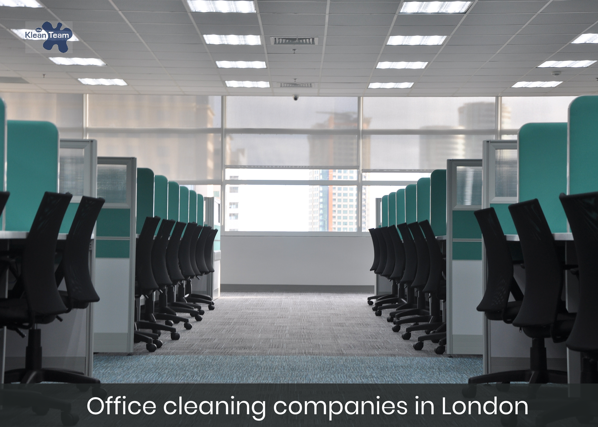 A picture of an office cleaning company in london