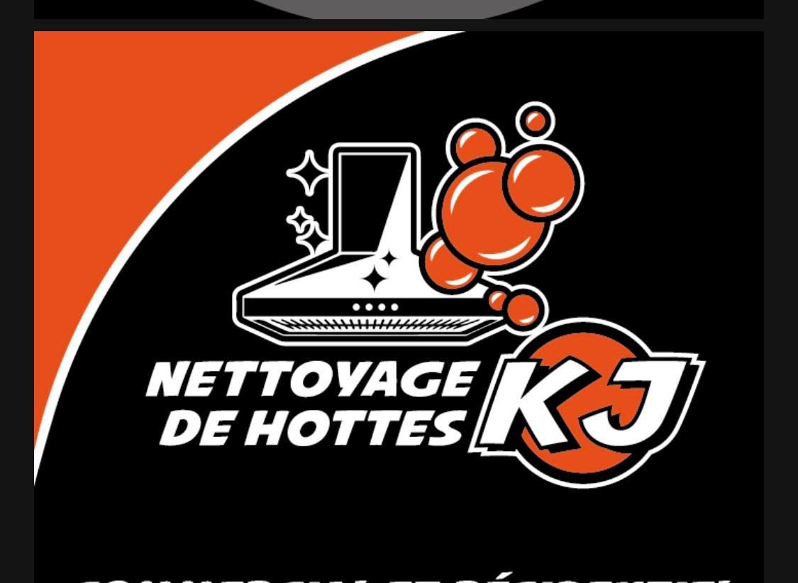 LOGO Nettoyages de hottes K J