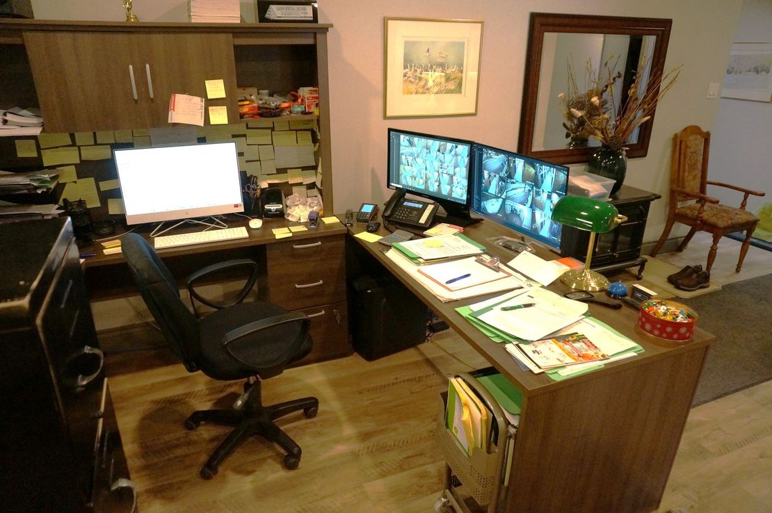 image du bureau de location intérieur