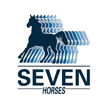 seven horses logo footer