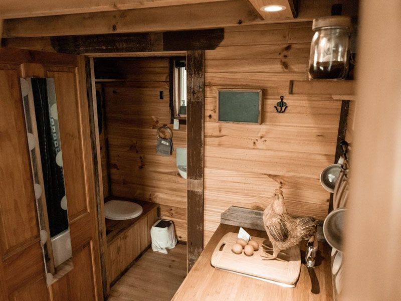 Tiny home interior