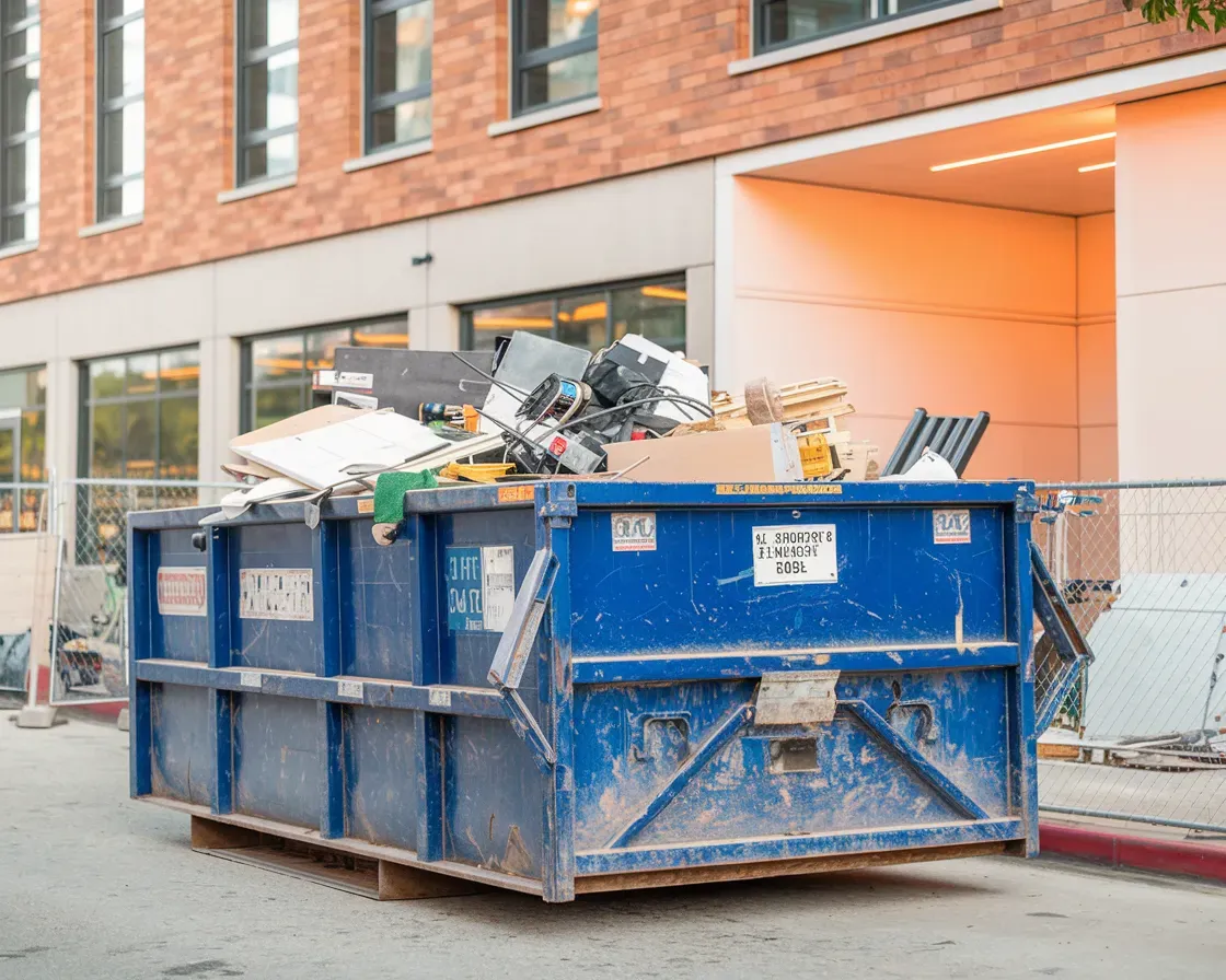 Commercial dumpster rental in Oak Lawn