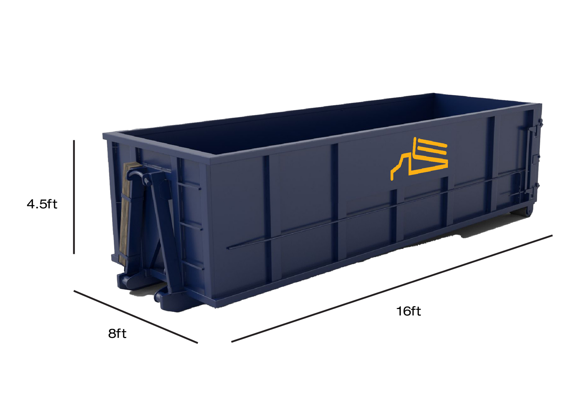 20-yard roofing dumpster for large projects