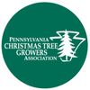 The logo for the pennsylvania christmas tree growers association