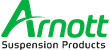 Arnott Suspension Products logo in green and black text on a white background | Dub's Garage