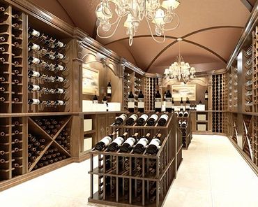 Airconditioning System — Wine Store With Wooden Design in Baton Rouge, LA