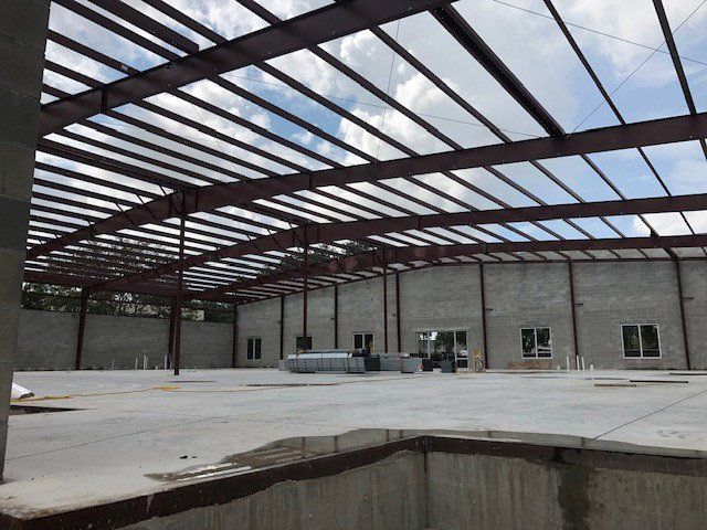 Roof steel frame — Largo, FL — England Bros Construction