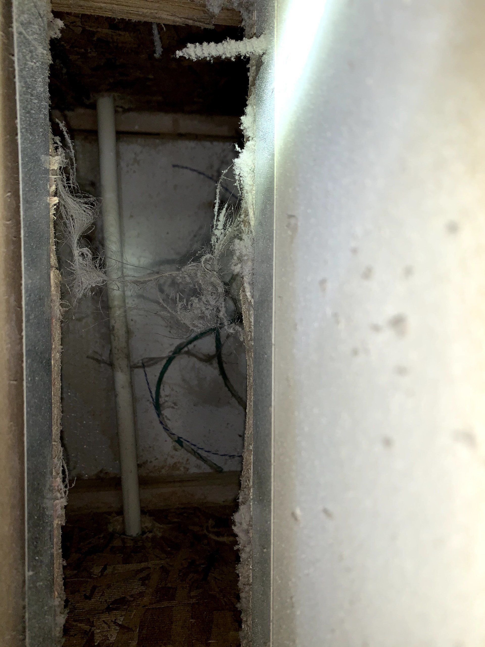 Dry fog remediation inside the room