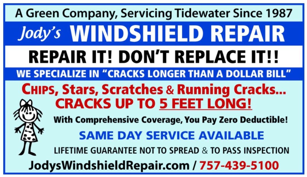 Car Windshield Repair Norfolk, Virginia Chesapeake, Virginia