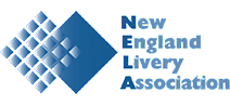 The logo for the new england livery association