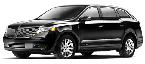 A black lincoln mkx station wagon is shown on a white background.