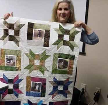 Woman and the Example of Quilt Design — Quilting in Central Point, OR