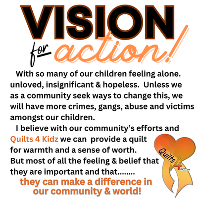 Vision For Action - Norco, CA - Bernay's Longarm & Quilting Design