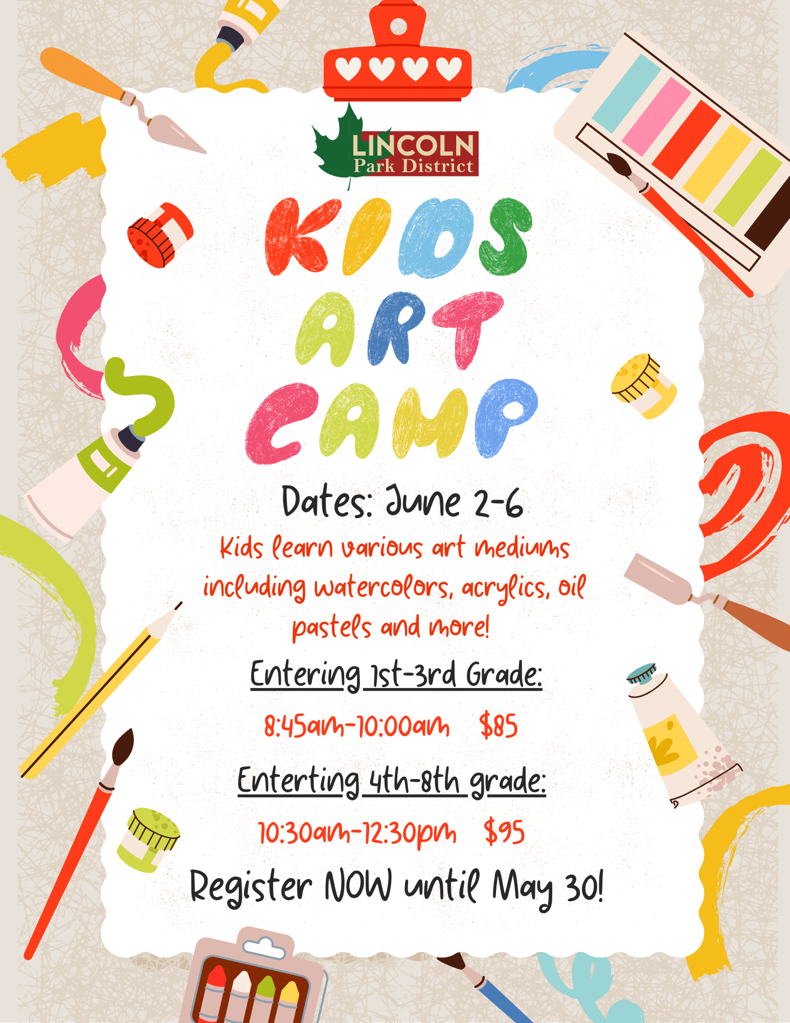 youth art camp