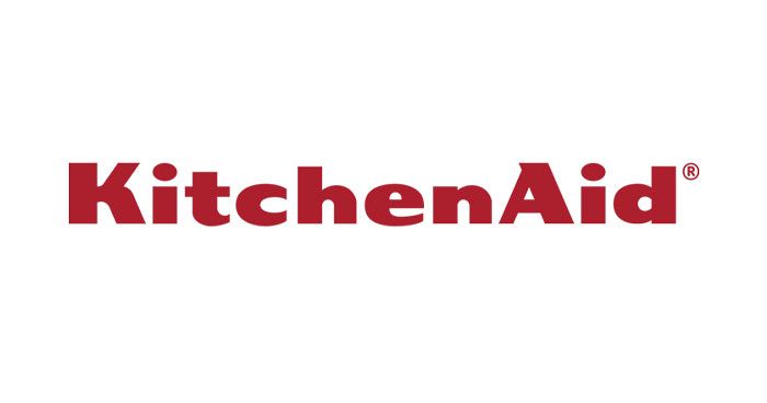 KitchenAid logo in red text on a white background.