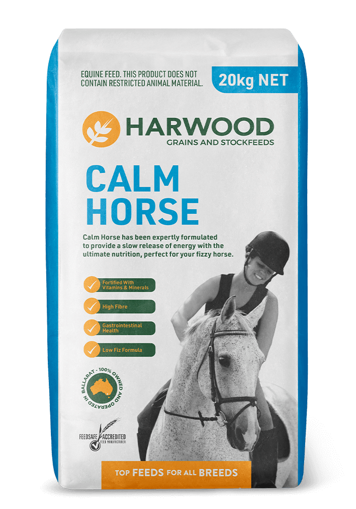 Quality Horse Feed Product - Calm Horse- Harwood Grains