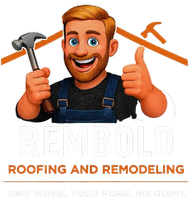 Cartoon man with a hammer and thumbs up promoting 