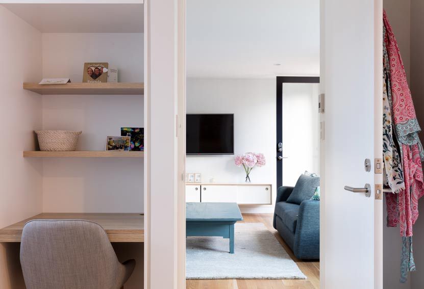 View Through a Doorway Into a Living Room — Burmah Constructions In Kangaroo Valley, NSW