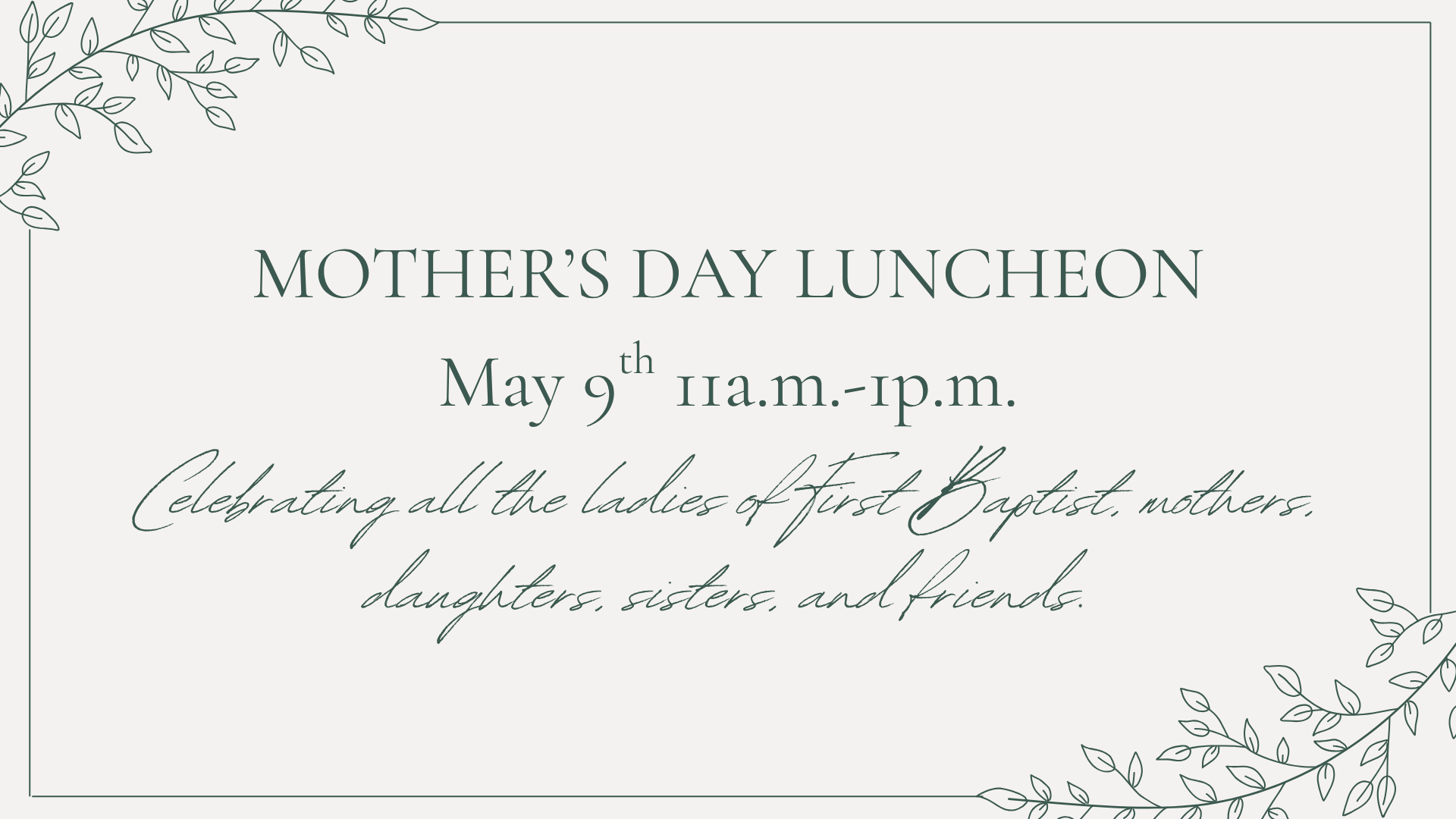 Senior Adult | 55+ Group | Christian